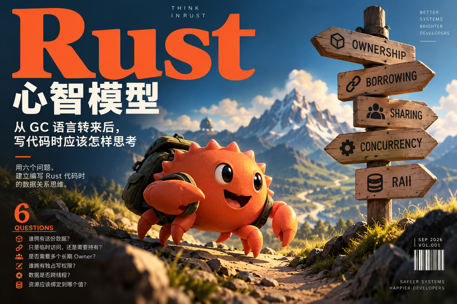 Featured image of post Rust 心智模型：从 GC 语言转来后，写代码时应该怎样思考